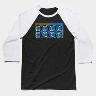 Abstract reflections. Baseball T-Shirt